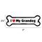 Show in main carousel: Imagine This Company "I Love My Grandog" Magnet, Bone Shape slide 2 of 6