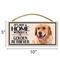 Show in main carousel: Imagine This Company "It's Not a Home Without" Wood Breed Sign, Golden Retriever slide 2 of 6