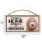Show in main carousel: Imagine This Company "It's Not a Home Without" Wood Breed Sign, Labradoodle slide 2 of 6