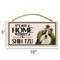 Show in main carousel: Imagine This Company "It's Not a Home Without" Wood Breed Sign, Shih Tzu slide 2 of 6