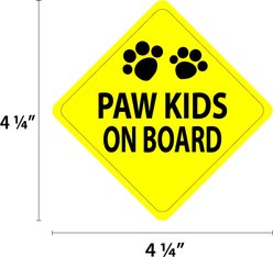 Imagine This Company "Paw Kids" Car Window Decal slide 2 of 4