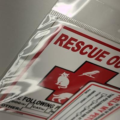 Show full view: Imagine This Company "Rescue Our Pets" Decal & Wallet Card Kit slide 4 of 5