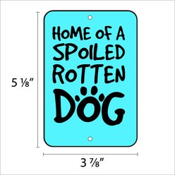 Imagine This Company "Spoiled Dog" Mini Garden Sign slide 2 of 4