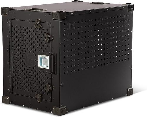 Show full view: Impact Dog Crates High Anxiety Single Door Aluminum Dog Crate, Gray, 48 inch slide 5 of 9