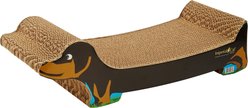 Imperial Cat Dachshund Cat Scratching Board, Large, Black