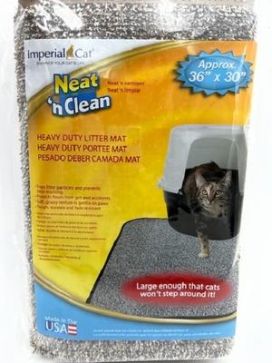Show full view: Imperial Cat Heavy Duty Cat Litter Mat, 36-in, Charcoal slide 2 of 4