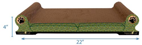 Show full view: Imperial Cat Peacock Cat Scratching Sofa slide 2 of 7