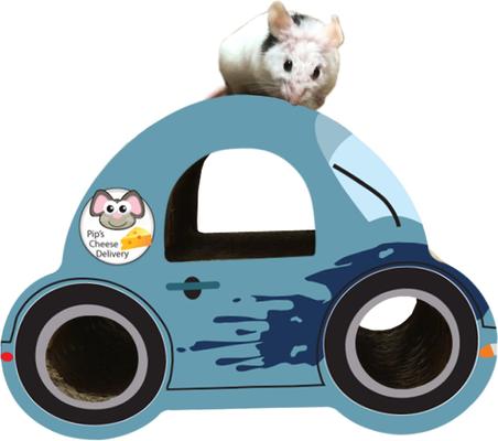 Show full view: Imperial Cat Play 'N Shapes Car Small Animal Hideout, Medium slide 2 of 3