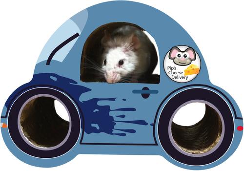 Show full view: Imperial Cat Play 'N Shapes Car Small Animal Hideout, Small slide 2 of 3