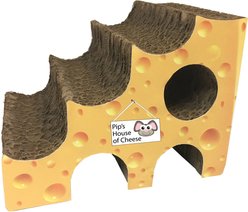 Imperial Cat Play 'N Shapes Cheese Small Animal Hideout, Small