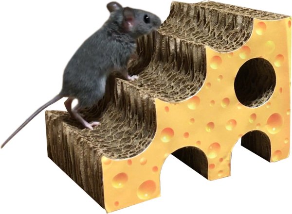 Show full view: Imperial Cat Play 'N Shapes Cheese Small Animal Hideout, Small slide 2 of 3