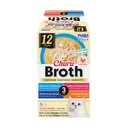 Inaba Churu Broth Chicken Seafood Variety Cat Lickable Treat, 1.4-oz pouch, 12 count
