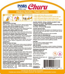 Inaba Churu Chicken Varities + Churu Tuna Puree Variety Pack Lickable Cat Treat slide 2 of 9