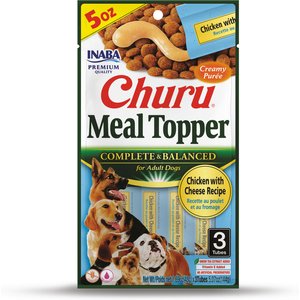 Inaba Churu Chicken with Cheese Recipe Dog Food Topper