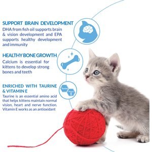 Inaba Churu for Kittens Chicken Recipe Puree Grain-Free Lickable Cat Treats, 0.5-oz tube, 4 count