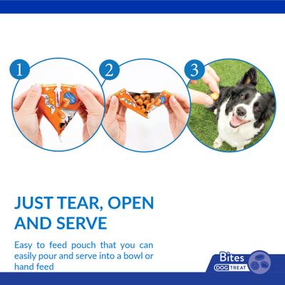 Show full view: Inaba Churu Fun Bites Chicken with Pumpkin Grain-Free Soft & Chewy Dog Treats, 0.42-oz, pack of 8 slide 7 of 10