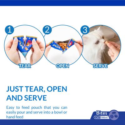 Show full view: Inaba Churu Fun Bites Tuna Grain-Free Soft & Chewy Cat Treats, 0.42-oz, 3 count slide 7 of 10