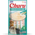Inaba Churu Grain-Free Chicken with Crab Flavor Puree Lickable Cat Treat, 0.5-oz tube, pack of 4