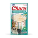 Inaba Churu Grain-Free Chicken with Crab Flavor Puree Lickable Cat Treat, 0.5-oz tube, pack of 4