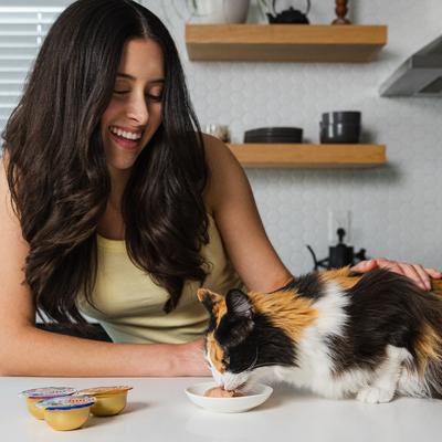 Show full view: Inaba Churu Pop'n Serve Tuna Variety Grain-Free Lickable Cat Treats, 1.2-oz cup, 10 count slide 6 of 9