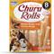 Show in main carousel: Inaba Churu Rolls Chicken Recipe Grain-Free Soft & Chewy Dog Treats, 0.42-oz, pack of 8 slide 1 of 8