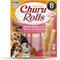 Show in main carousel: Inaba Churu Rolls Chicken with Salmon Recipe Grain-Free Soft & Chewy Dog Treats, 0.42-oz, pack of 8 slide 1 of 8