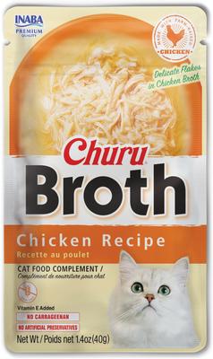 INABA Churu Shredded Chicken & Creamy Broth Grain-Free Lickable