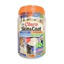 Inaba Churu Skin & Coat Variety Lickable Cat Treats, 0.5-oz tube, 50 count