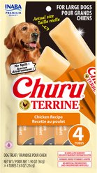 Inaba Churu Terrine Chicken Recipe Soft Dog Treat, 4 count, Large