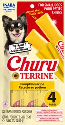 Inaba Churu Terrine Pumpkin Soft Dog Treat, 4 count, Small