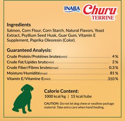 Inaba Churu Terrine Salmon Soft Dog Treat, 4 count, Small slide 2 of 8