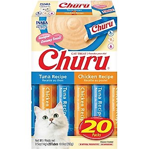 churu様 INABA Churu Chicken Puree Variety Pack Grain-Free Lickable