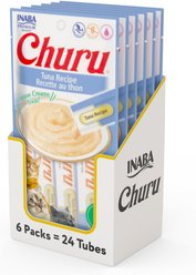Inaba Churu Tuna Puree + Chicken Lickable Cat Treats slide 2 of 9