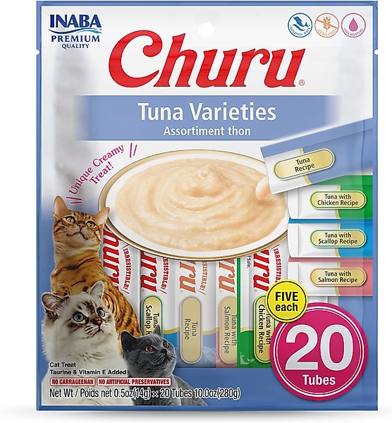 Inaba Churu Tuna with Chicken Puree Recipe Cat Treat Inaba Churu Tuna with Chicken Puree Recipe Cat Treat