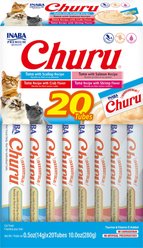Inaba Churu Tuna & Seafood + Chicken Variety Creamy Lickable Cat Treats slide 2 of 9