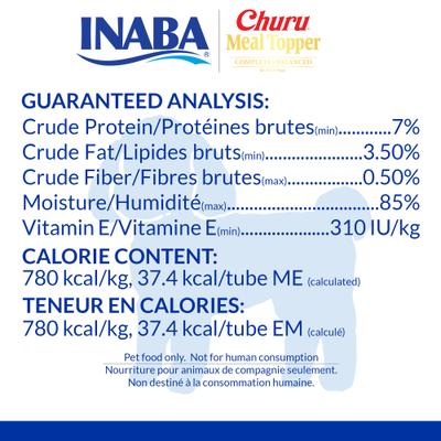 Show full view: Inaba Churu Tuna with Beef Recipe Dog Food Topper, 1.69-oz tube, 3 count slide 8 of 10