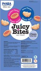 Inaba Juicy Bites Tuna & Chicken Soft & Chewy Cat Treats, 0.4-oz pouch, 3 count slide 2 of 7