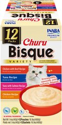Inaba Churu Bisque Tuna & Chicken Variety Cat Lickable Treat, 1.4-oz pouch, 12 count