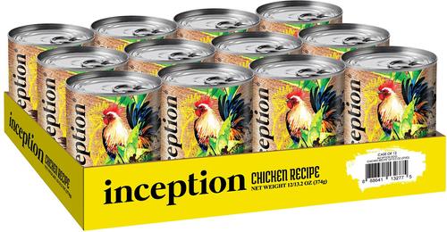 Show full view: Inception Chicken Recipe Canned Dog Food, 13-oz, case of 12 slide 3 of 10