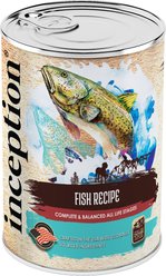 Inception Fish Recipe Canned Dog Food, 13-oz, case of 12