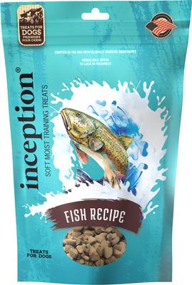 Show full view: Inception Fish Recipe Dry Food, 27-lb bag + Soft & Chewy Dog Treats, 4-oz bag slide 6 of 6