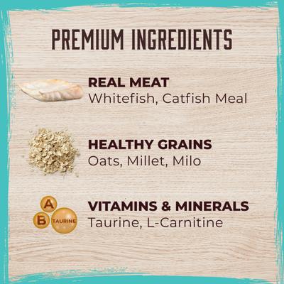 Show full view: Inception Fish Recipe Dry Food, 27-lb bag + Soft & Chewy Dog Treats, 4-oz bag slide 4 of 6