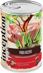 Inception Pork Recipe Canned Dog Food, 13-oz, case of 12