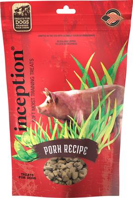 Show full view: Inception Pork Recipe Dry Food, 27-lb bag + Soft & Chewy Dog Treats, 4-oz bag slide 6 of 6
