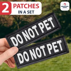 Industrial Puppy Do Not Pet Dog Patches, Large, 2 count slide 2 of 6