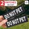 Show in main carousel: Industrial Puppy Do Not Pet Dog Patches, Large, 2 count slide 3 of 8
