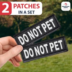 Industrial Puppy Do Not Pet Dog Patches, Small, 2 count slide 2 of 6