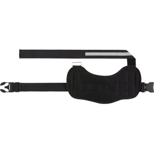 Industrial Puppy Emotional Support Animal ESA Reflective Dog Harness & Leash, Red, Large: 27 to 33.5-in chest
