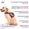 Show in main carousel: Industrial Puppy Emotional Support Animal ESA Reflective Dog Harness & Leash, Red, X-Large: 30 to 39-in chest slide 4 of 12