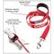 Show in main carousel: Industrial Puppy Emotional Support Dog ESA Nylon Reflective Dog Leash, Red, 4-ft long, 1-in wide slide 6 of 7